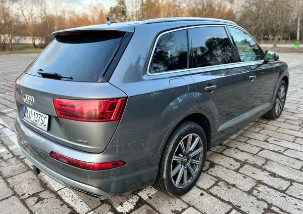 Audi Q7 cena 120000 przebieg: 213000, rok produkcji 2018 z Lublin małe 106